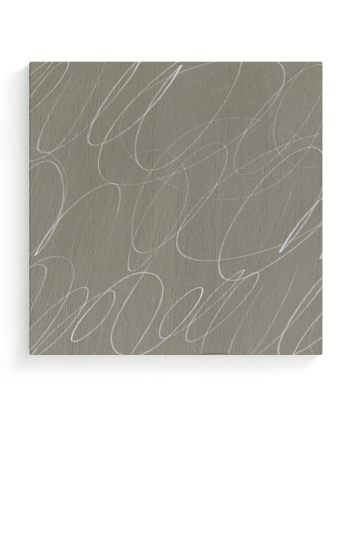 Abstract Marks in Clay Neutral Canvas Wall Art