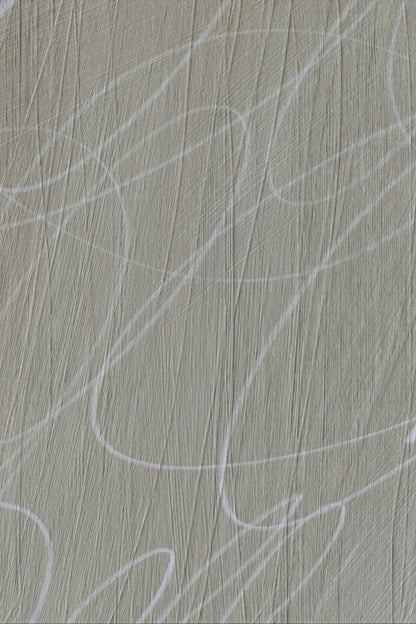 Gestural Marks in French Linen Framed Canvas Wall Art