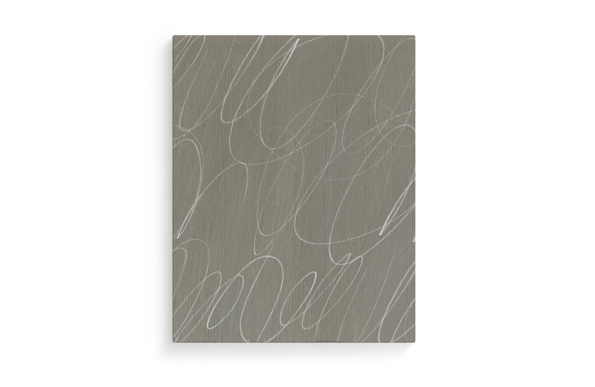 Abstract Marks in Clay Canvas Wall Art