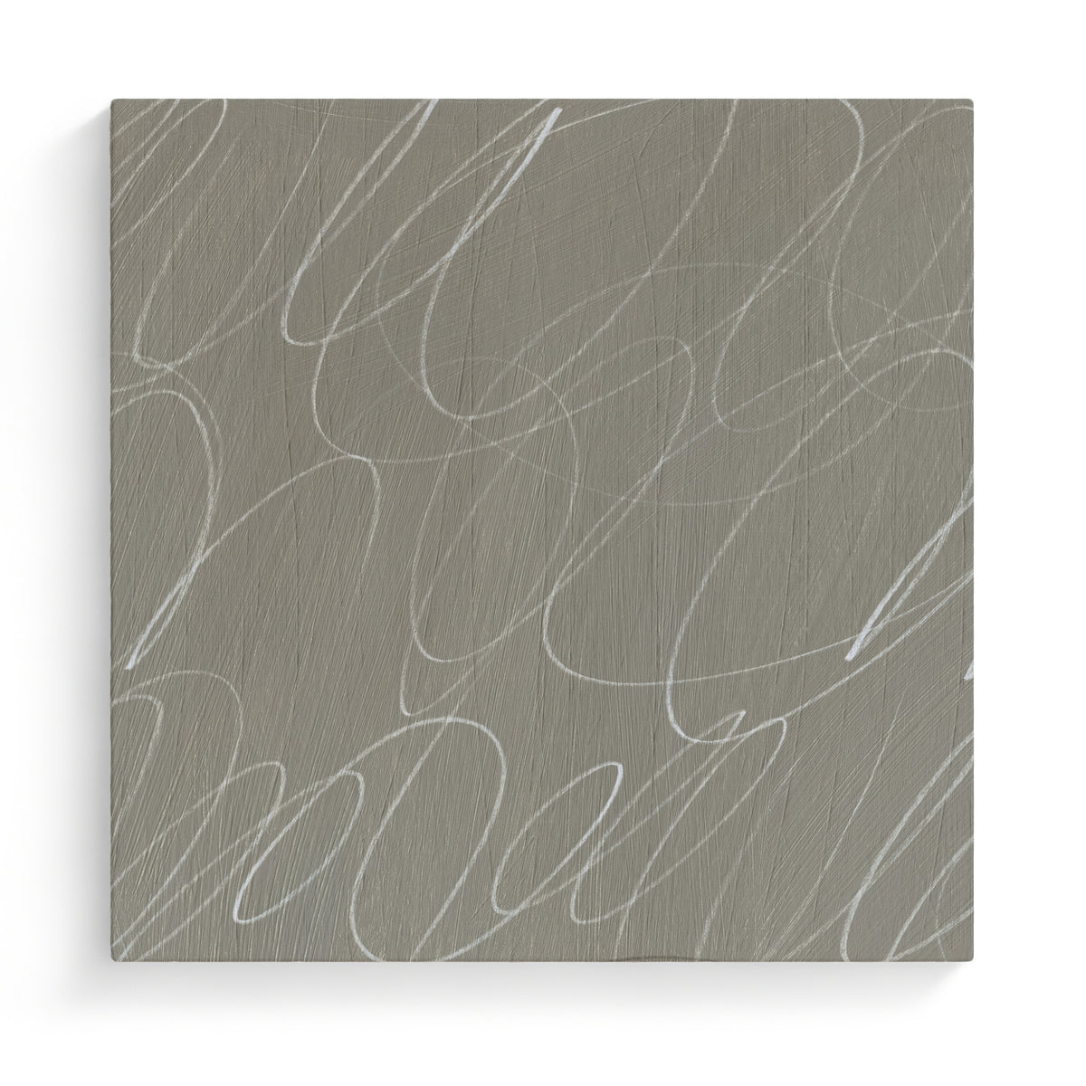 Abstract Marks in Clay Neutral Canvas Wall Art