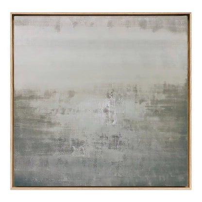 Abstract No 224 by Nivas Kanhere Framed Canvas Wall Art Print